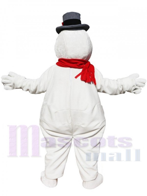 Bonhomme de neige costume de mascotte