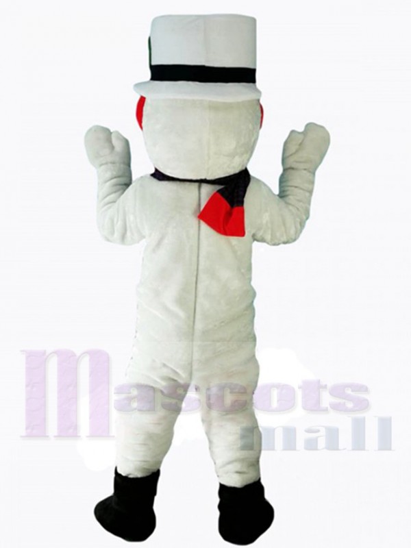 Bonhomme de neige costume de mascotte