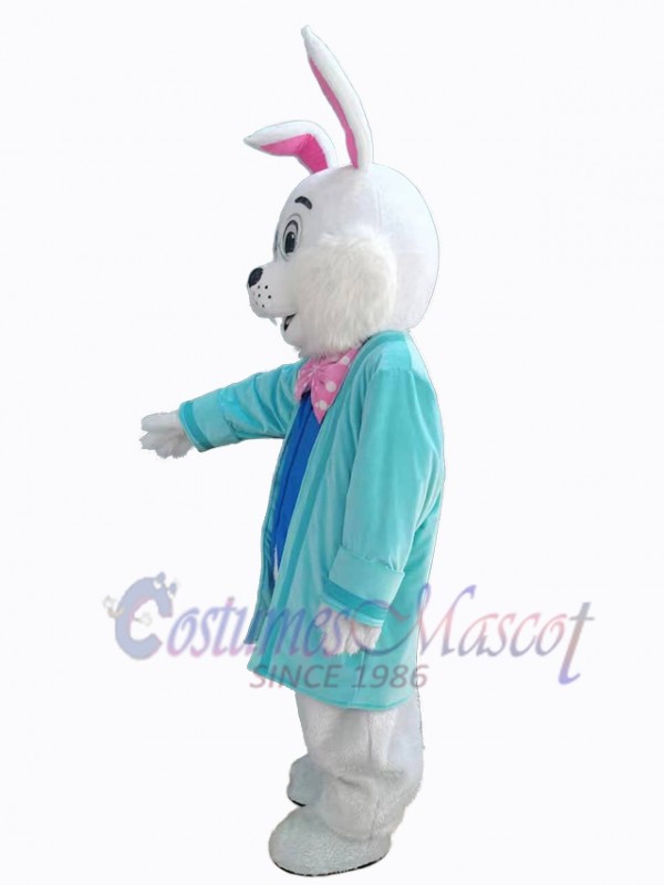 Lapin de Pâques costume de mascotte
