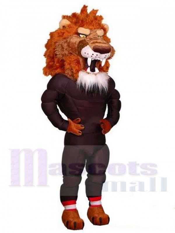 Lion costume de mascotte