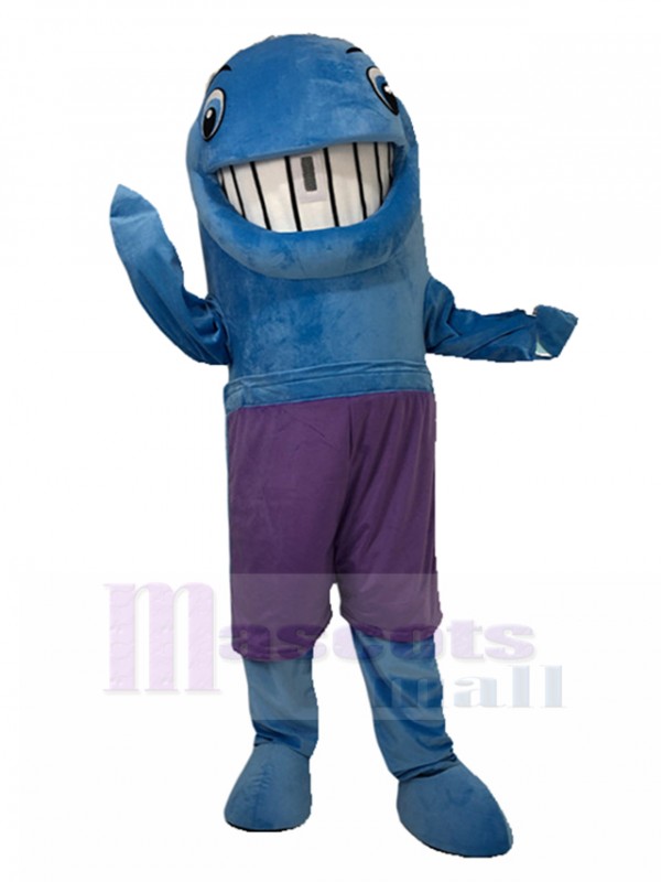 Baleine costume de mascotte