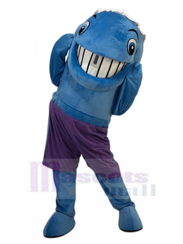 Baleine costume de mascotte