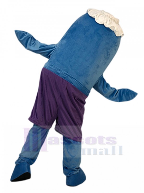 Baleine costume de mascotte