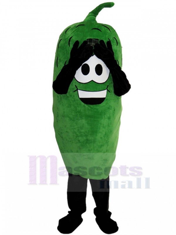 Cornichon costume de mascotte