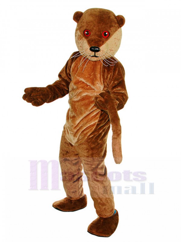 Loutre costume de mascotte
