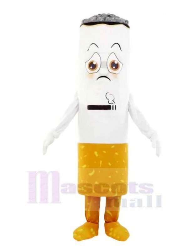 Mignonne Cigarette Mascotte Costume Dessin animé