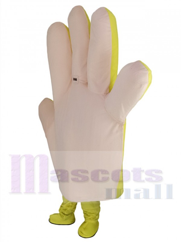 Main qui marche mascotte costume