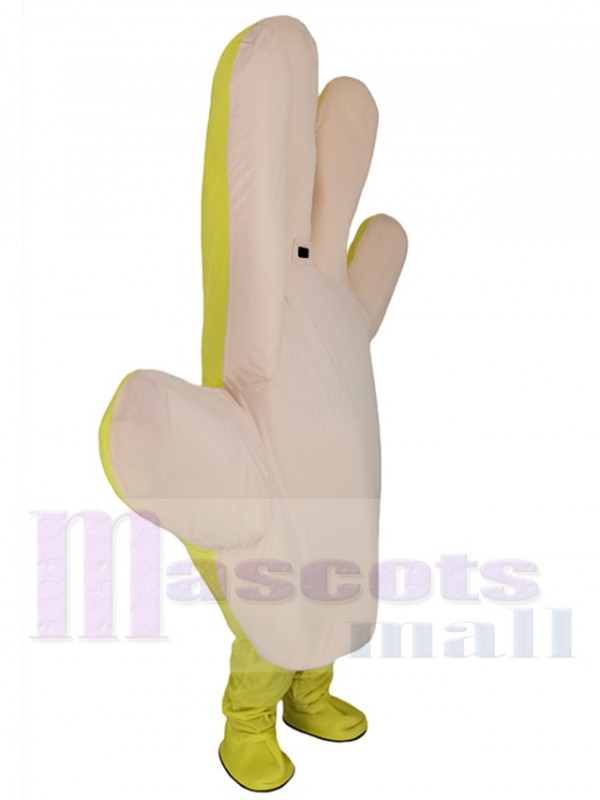Main qui marche mascotte costume