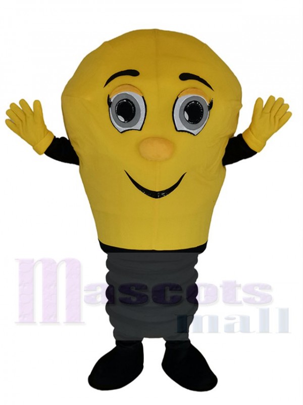 Ampoule costume de mascotte