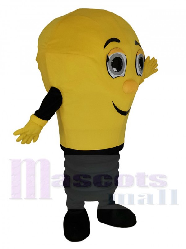 Ampoule costume de mascotte