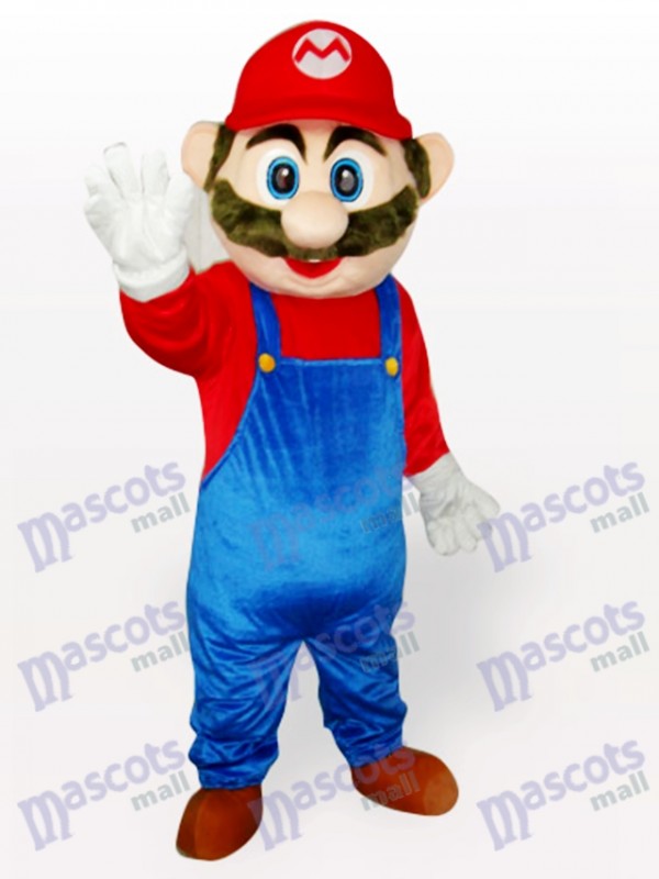 Costume drôle de mascotte adulte Super Mario Anime