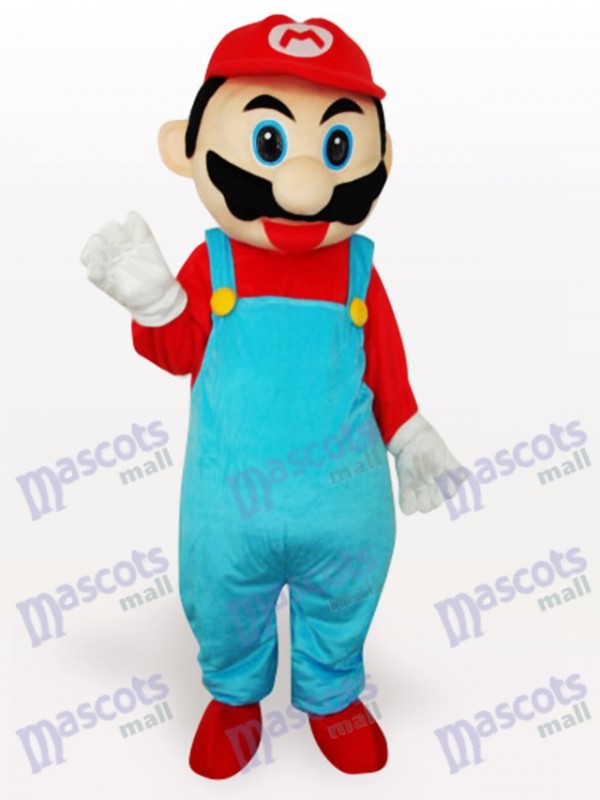 Costume de mascotte adulte rouge Super Mario Bros Anime