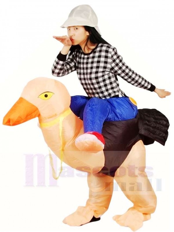 Balade sur Autruche Gonflable Halloween Noël Les costumes pour Adultes