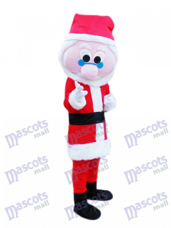 Costume de mascotte de Noël Père Noël Noël Père Noël
