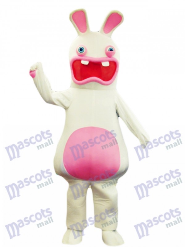 Rayman Raving Lapin Lapin de Pâques Mascotte Costume Animal