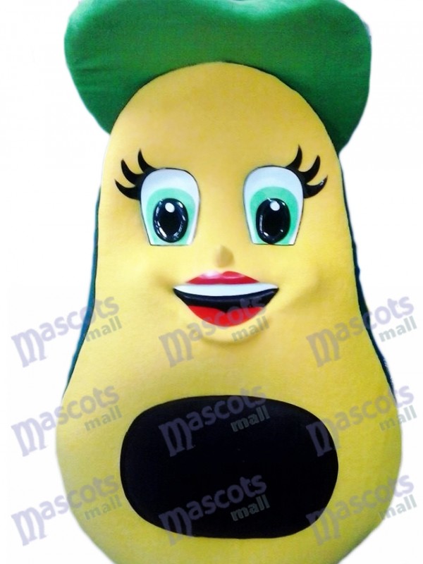 Avocat frais Mascotte Costume Fruit Plante alimentaire