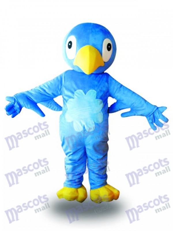 Costume de mascotte oiseau bleu Animal