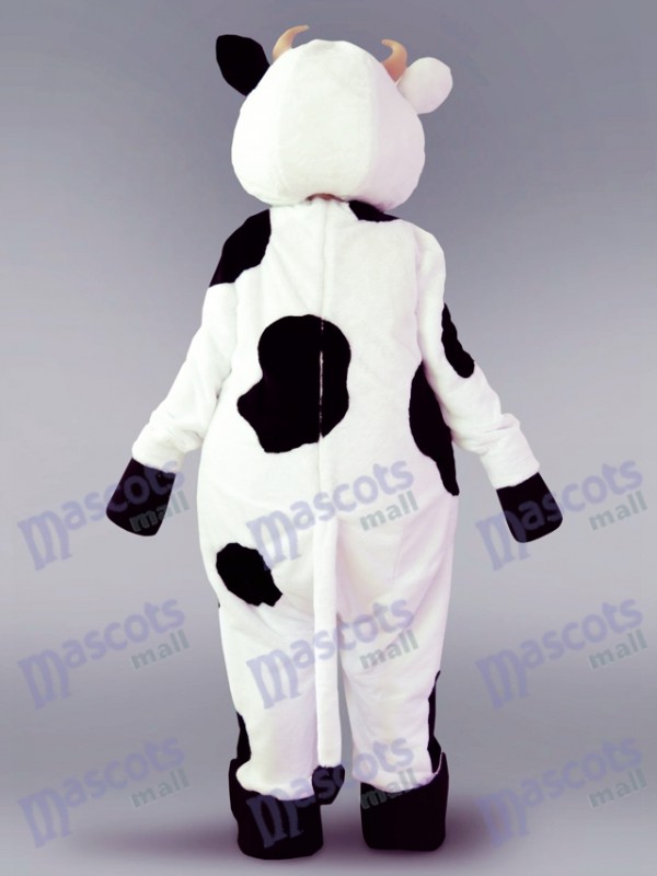 Caricature de costume de mascotte de vache