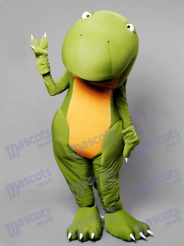 Déguisement de tête de dinosaure dinosaure grosse tête verte Animal
