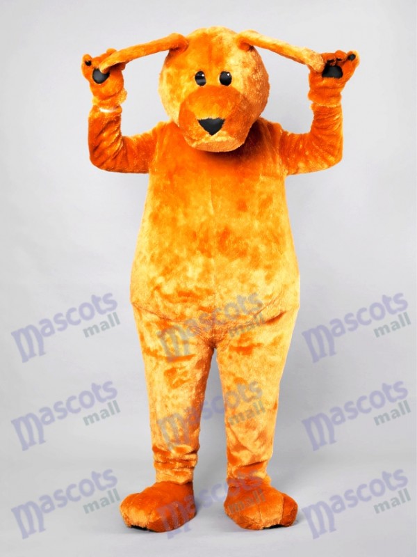 Costume drôle de mascotte adulte de chien de dessin animé drôle