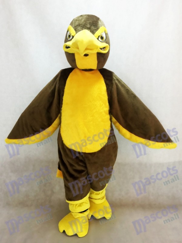 Costume de mascotte faucon marron faucon Animal