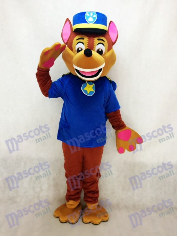 Paw Patrol Chase Chien Mascotte Berger Allemand Chiot Police et Traffic Cop
