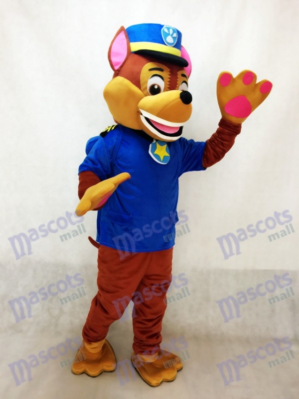 Paw Patrol Chase Chien Mascotte Berger Allemand Chiot Police et Traffic Cop