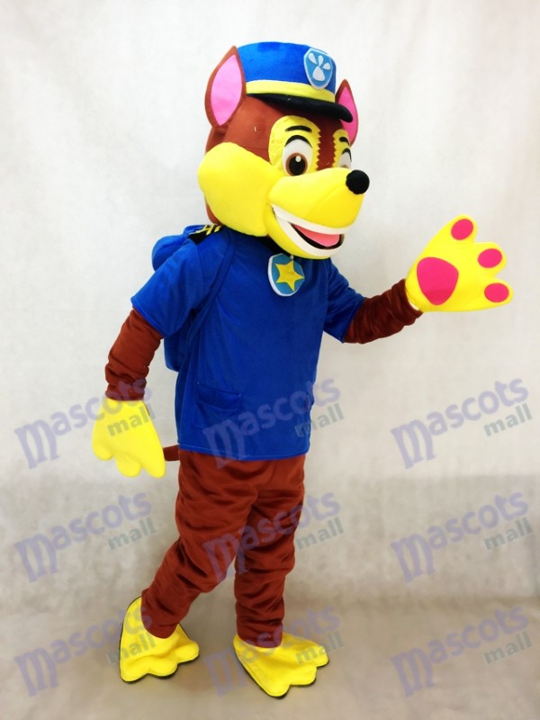 Paw Patrol Chase Chien Mascotte Allemand Berger Sheep Chien Spy Costume