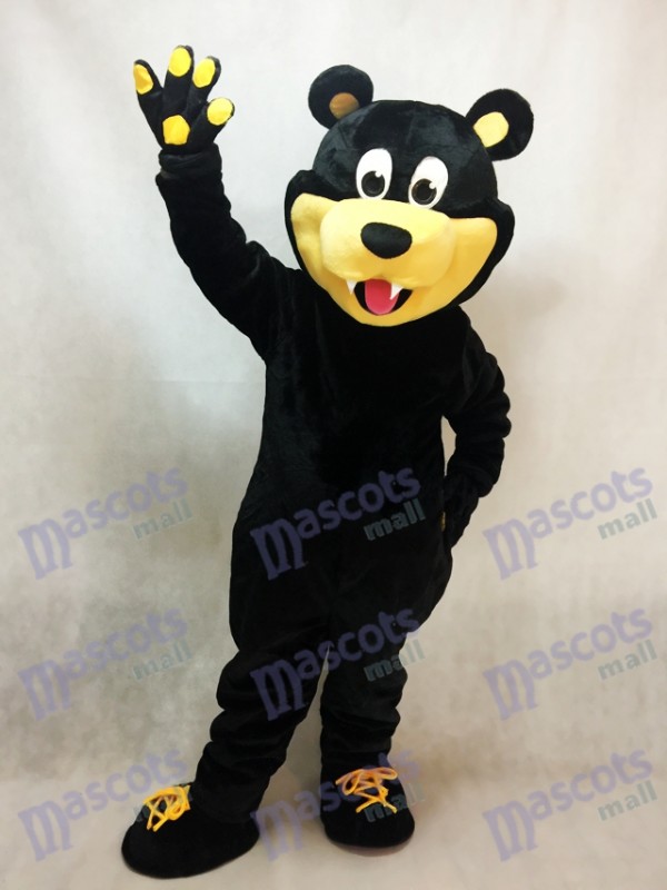 Costume de mascotte de hockey sur glace des ours d'ours de Estevan de Brown