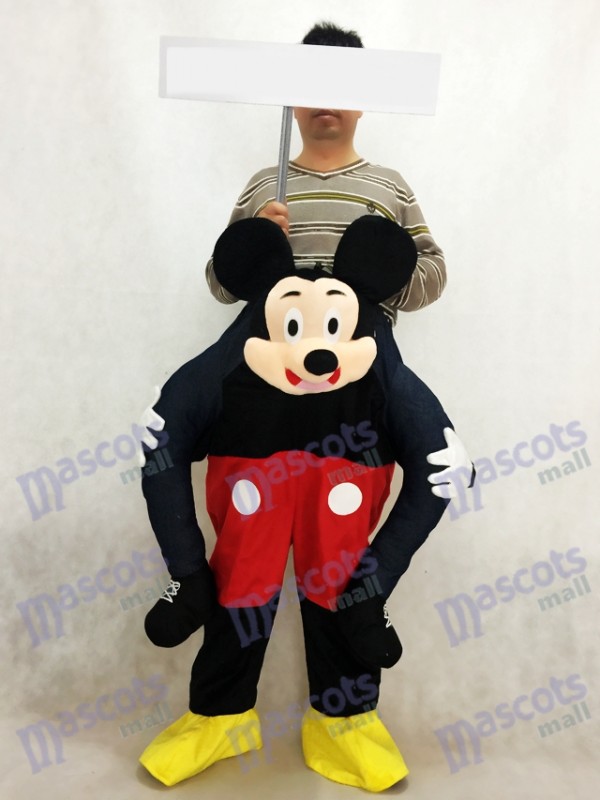 Mickey Mouse Carry Me Ride Piggyback Souris Mascotte Costume