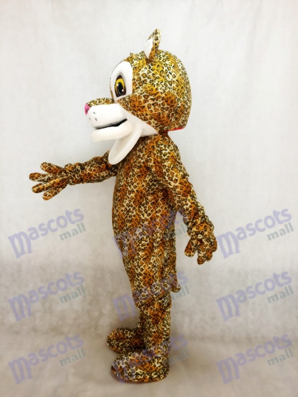 Nouveau Costume mignon de mascotte de Jaguar sympathique