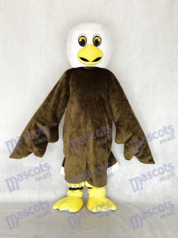 Nouveau Costume de mascotte aigle chauve marron