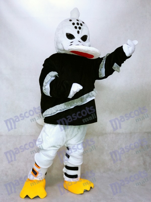 Féroce Aile Sauvage Duck Mascotte Costume Joueur de Hockey sur Glace Animal