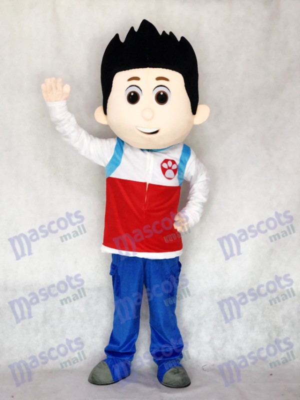Paw Patrol Ryder Mascotte Costume Cosplay Dessin Animé Mascotte Costume TYPE B