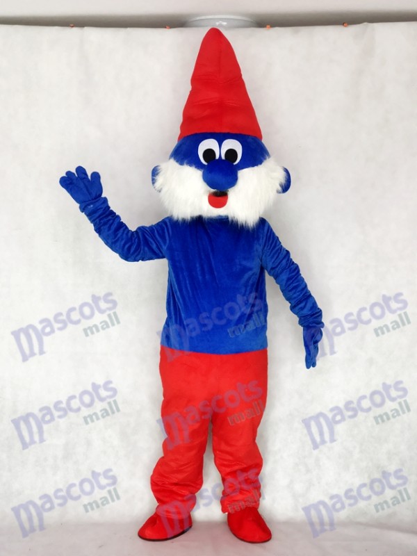 Esprit bleu avec le costume de mascotte adulte Red Hat