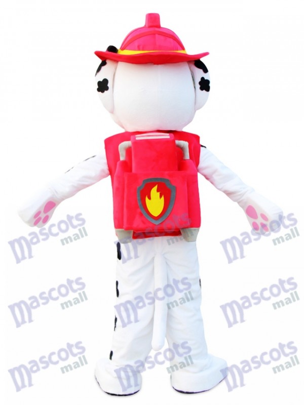 Marshall patte patrouille Dalmatien chien Mascotte Costume Cartoon Anime