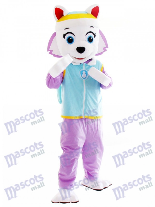 Everest Paw Patrol Husky Chien Mascotte Montagne Enneigée Chiot Dessin Animé