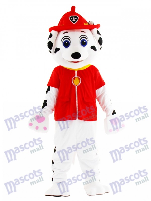 Marshall Paw Patrol chien Mascotte Costume Cartoon Anime