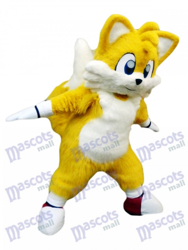 Miles Prower Tails le costume de mascotte de Fox Anime