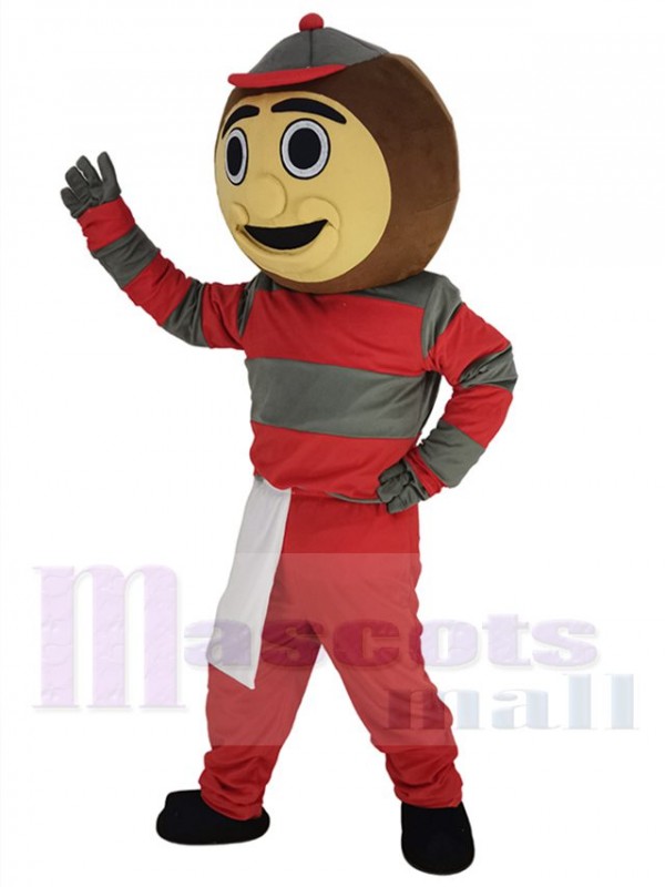 Brutus Buckeye costume de mascotte