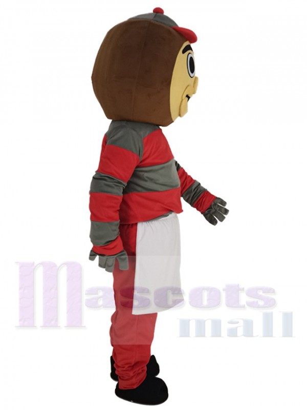 Brutus Buckeye costume de mascotte