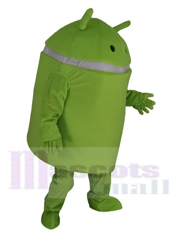 Android Robot maskottchen kostüm