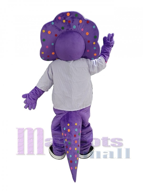 Tricératops costume de mascotte
