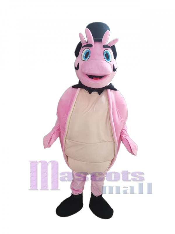 Crevette costume de mascotte