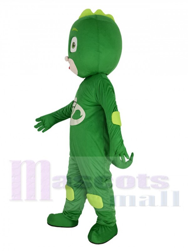 Vertueux PJ Masks Greg Gekko Costume de mascotte Dessin animé