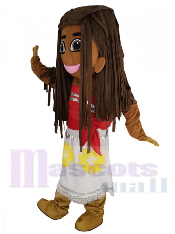 Moana costume de mascotte