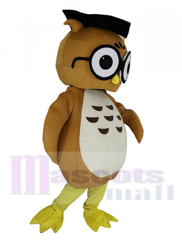 Chouette maskottchen kostüm
