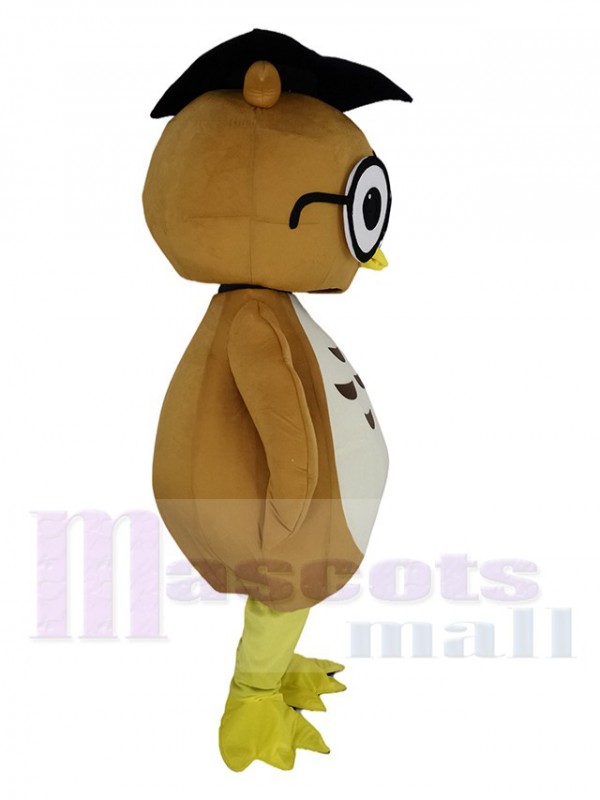Chouette maskottchen kostüm