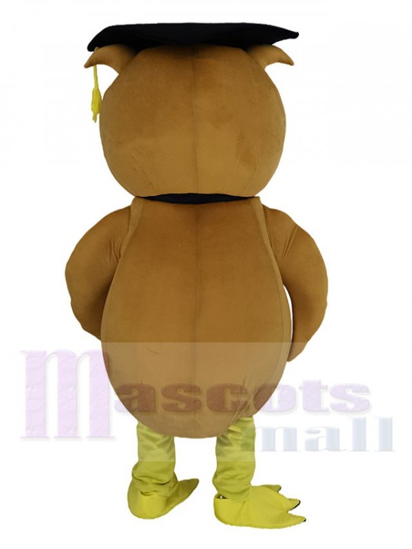 Chouette maskottchen kostüm