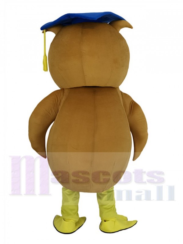 Chouette maskottchen kostüm